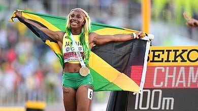 Nike celebrates Shelly-Ann Fraser-Pryce the most decorated 100-meter sprinter in history