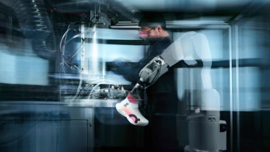 On presents the Future of Running – LightSpray – at Kraftwerk Berlin